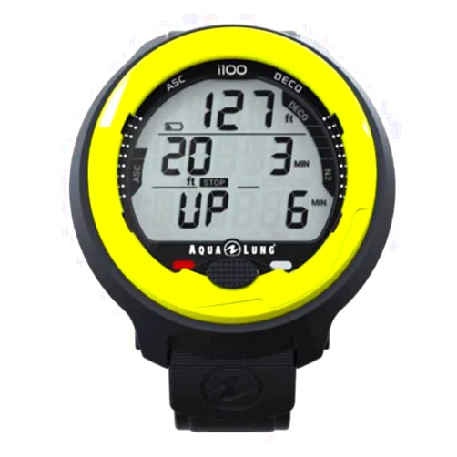 Aqua Lung i100 Dive Computer, Yellow