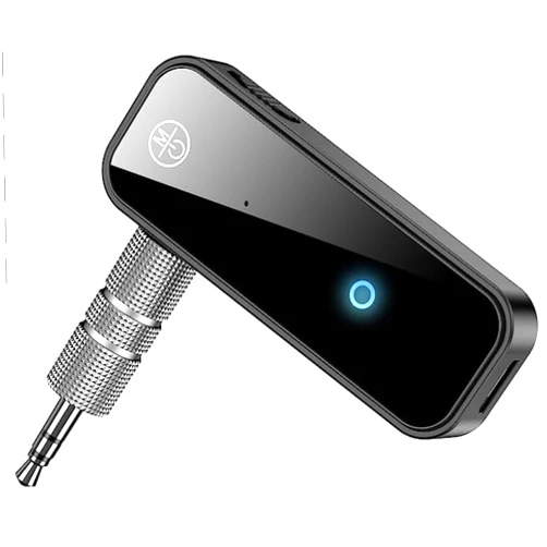 Generic Bluetooth 5.0 Adapter 3.5mm Jack Aux Dongle, 2-in-1 Wireless Transmitter/Receiver for TV Audio, Projector, PC, Headphone, Car