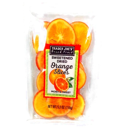 Trader Joe's Sweetened Dried Orange Slices