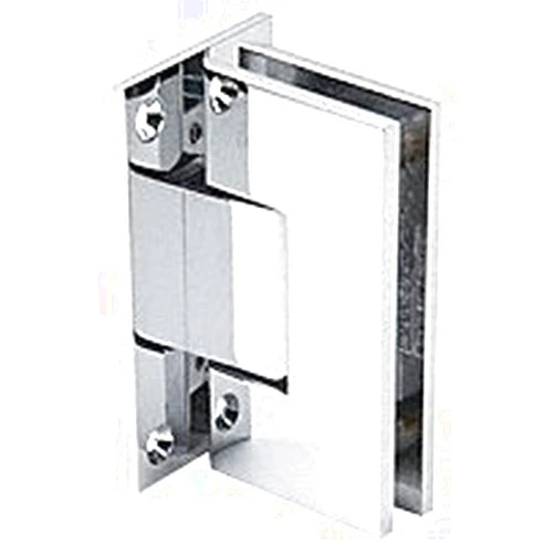 CRL C.R. LAURENCE V1E037CH CRL Polished Chrome Vienna 037 Series Wall Mount Hinge