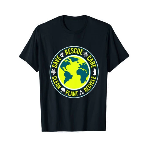 Save the World, Planet and Ocean Gifts + Outfits Save Animals Recycle Earth Day, Save the Ocean T-Shirt