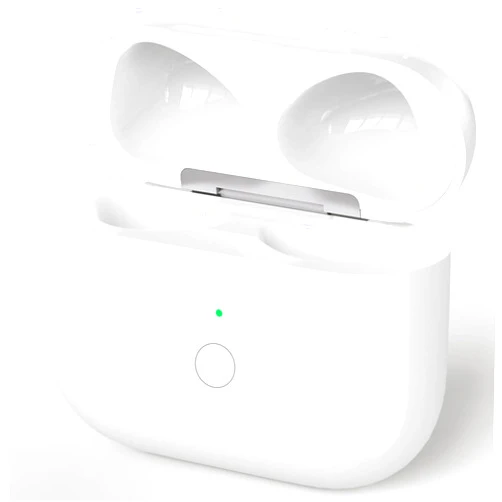 Alimingyan Wireless Charging Case for Airpods 3rd Gen- Airpod Charging Case Replacement Compatible for Airpods 3rd with Bluetooth Pairing Sync Button, Airpods Charger Case 3 Generation, No Air Pods