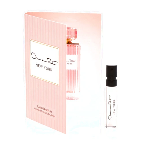 Oscar de la Renta New York Eau de Parfum Trial Perfume Spray for Women, Vial Sample Size, 0.07 Fl. Oz. / 2 mL