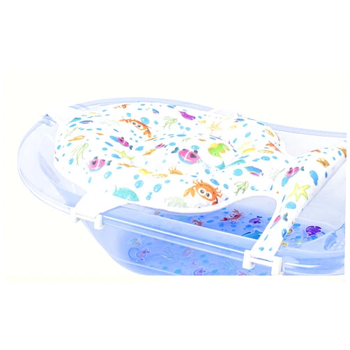 Generic Multifunctional Baby Bath Net With Cushion - Adjustable, 5 Point Seat Support, Bath Sling, Newborn To 2 Years Age (Bathtub Is Not Included) (1 Pack)