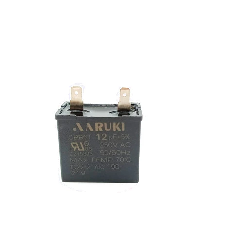 Obida WR55X24064 WR62X79 Capacitor Compatible with GE Refrigerator Run 12uF Replacement