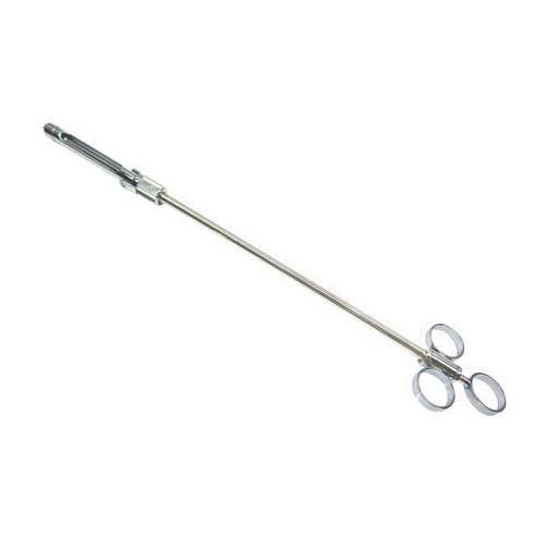 Zikimed Equine Wolf Tooth Aspirating Syringe 1.8cc 40 Cm, Chrome Plated