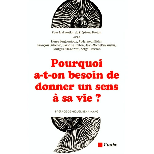 French Edition by Stéphane BRETON (Author), Miguel BENASAYAG (Preface) Pourquoi a-t-on besoin de donner un sens à sa vie ?