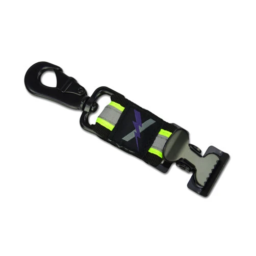 Lightning X Products The Original Lightning X Reflective Firefighter Rescue Extrication Work Glove Strap w/Alligator Clip