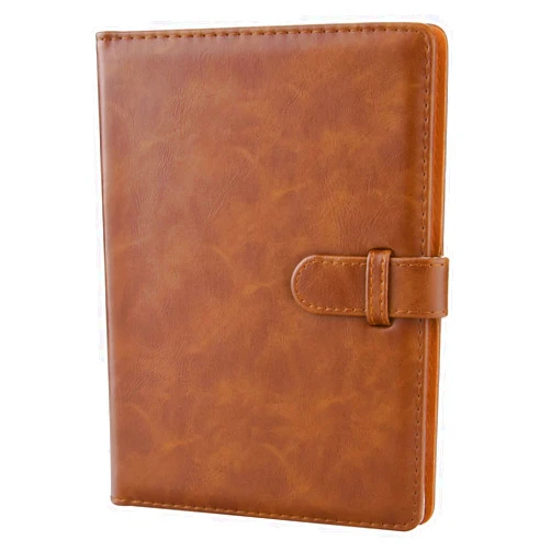 Hapeper 128 Pockets Photo Album Compatible with Fujifilm Instax Mini 12 11 9 8 90 70 40 Instant Camera Films and 2x3 Inch Photo Paper (Brown)