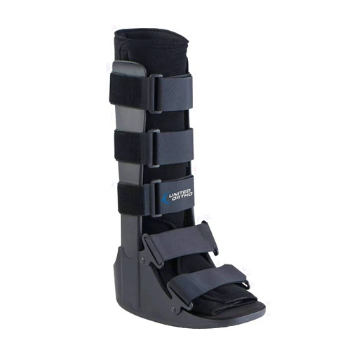 United Ortho Cam Walker Fracture Boot, Medium, Black