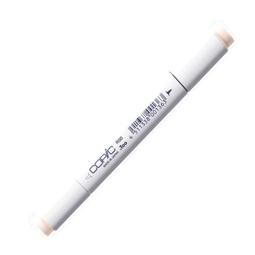 Copic Marker with Replaceable Nib, R00-Copic, Pinkish White