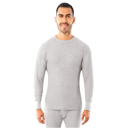 Indera Men's Cotton Waffle Knit Heavyweight Thermal Underwear Top