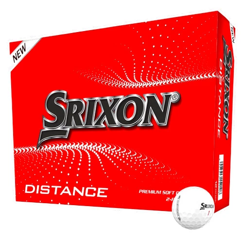 Srixon Distance 10 (New Model) - Dozen Golf Balls - High Velocity and Responsive Feel - Resistant and Durable - Premium Golf Accessories and Golf Gifts