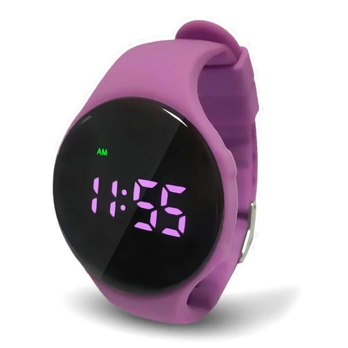 Kidnovations Premium Button Potty Training Watch - Toilet Training Timer - Rechargeable Water-Resistant Digital Watch Potty Time Reminder Vibrates & Plays Music Fashionable & Functional Gift for Kids