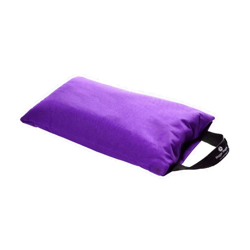 Hugger Mugger 10lb Yoga Sandbag - Adds Weight to Your Poses, Zipper Cover, Sturdy Handle, Silica Sand Filling, Durable Material