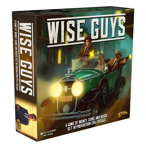 Gale Force Nine : Wise Guys, Strategy Game, to Turn Chicago Upside Down, 3 to 4 Players, 90 Minute Play Time, for Ages 14 and up