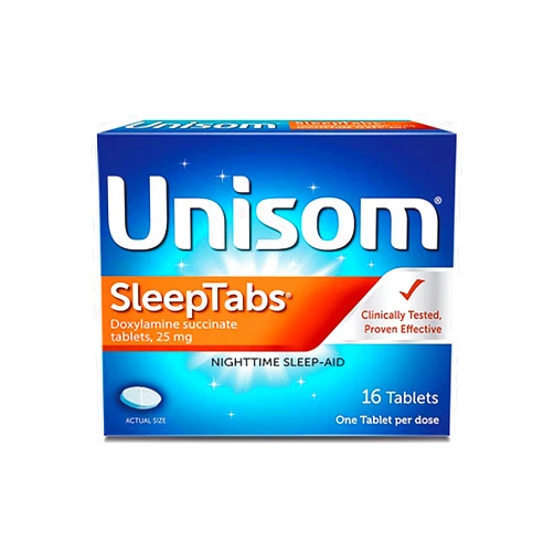 Unisom Sleep Tabs Size 16ct Unisom Nighttime Sleep-Aid