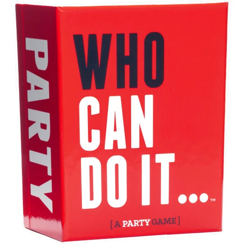 DSS Games Who Can Do It - Compete with Your Friends to Win These Challenges [A Party Game]