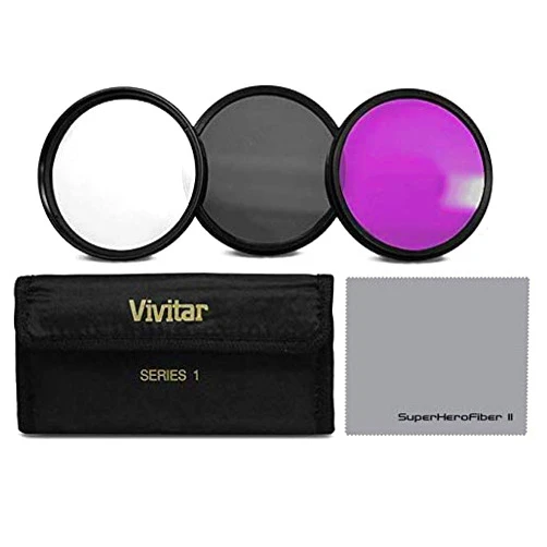VIVXT 77MM HD 3 Filter KIT UV-CPL-FLD Dedicated for Nikon COOLPIX P1000