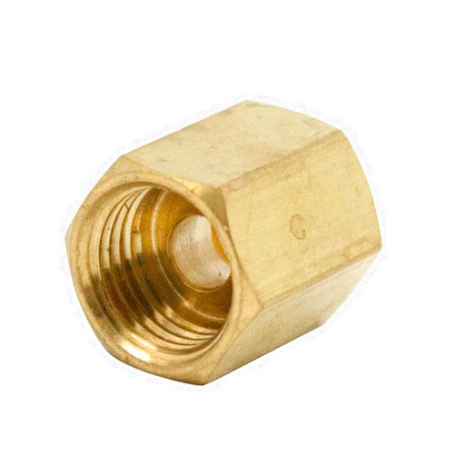 Legines Brass Inverted Flare Fitting,Brake Line Union, 3/8