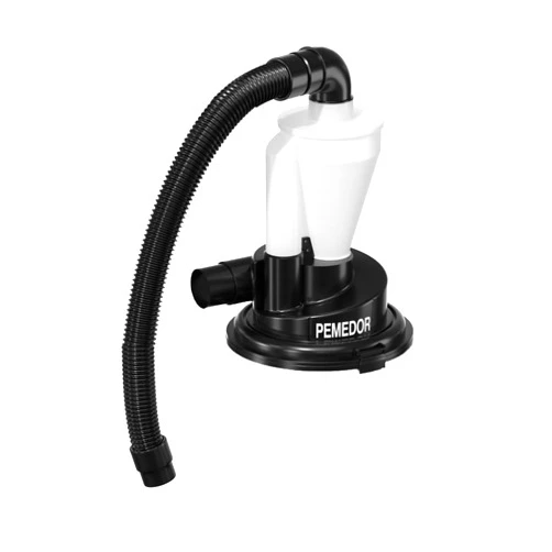 PEMEDOR 2.5'' Dual Cyclone Dust Separator for Shop Vac, Pre-Separator for Sawdust & Debris, Fits US Standard Buckets（Exclude),Reduces Filter Clogging Dust Separator Dust Collection Woodworking