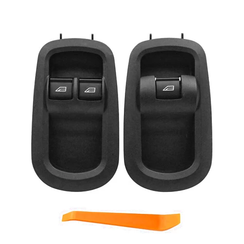 PNYZIK Power Window Switch Control Button Fit for Ford Transit MK8 Custom 2014-2019 2-Door Replace 2029885 1791339 GK2T 14A132 CA BK2T-14529-AB BK2T14529, Left Driver and Right Passenger Side Window Switch