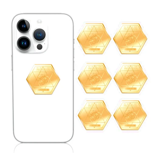 AEDNX 6PCS Protection Stickers for Cell Phone & Smart Phones, Tablets/Laptops/Computer/Radio/WiFi Router/TV All E-Devices