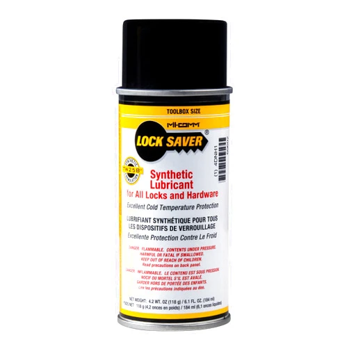 Mil-Comm Lock Saver Travel Size Synthetic Lubricant For All Locks 6.1 Ounce