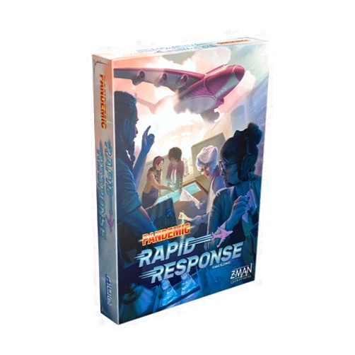 Z-Man Games Pandemic Rapid Response Board Game | Family Board Game | Board Game for Adults and Family | Cooperative Board Game | Ages 8+ | 2 to 4 players | Average Playtime 20 minutes | Made by