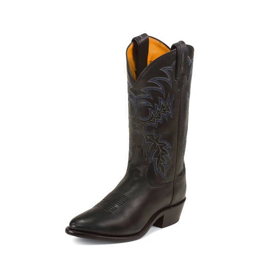Tony Lama Men's Black Stallion Cowboy Boots