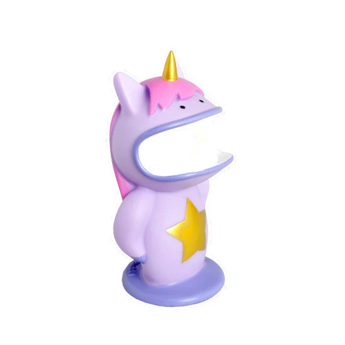 Lullubee Retainer Buddy Unicorn - Sanitary Orthodontic Storage for Retainers Clear Aligners and Mouth Guards - A Clean Stylish Case Alternative