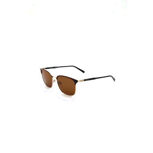 Salvatore Ferragamo SF180SM Havana/Shiny Gold/Solid Brown One Size