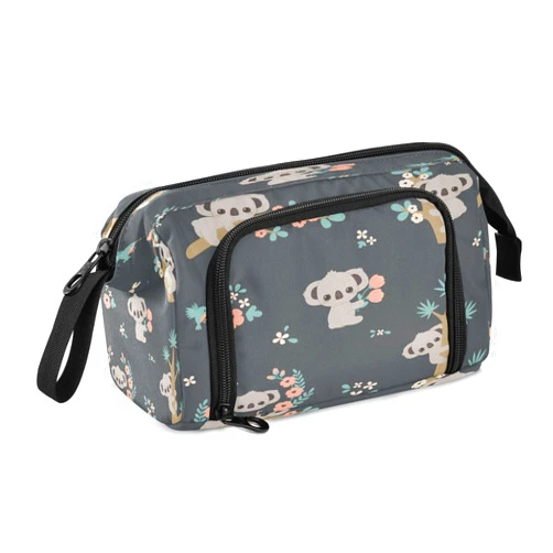 SUABO Big Capacity Pencil Case Cute Koala Pouch Pen Case Pencil Box Stationery Bag Makeup Bag Office Organizer for Adults