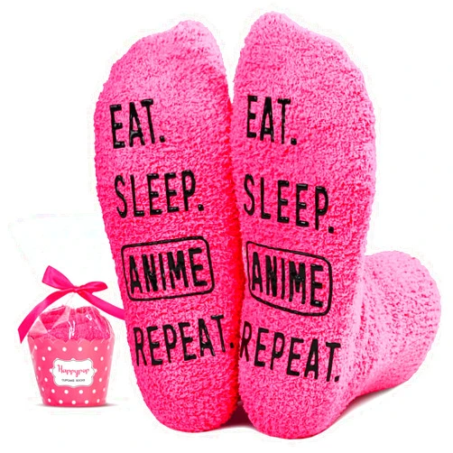 HAPPYPOP Anime Gifts For Women Teen Girls - Gifts For Anime Lovers, Anime Stuff Anime Socks Anime Accessories