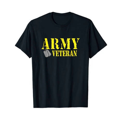 Proud Army Veteran Shirt Military Pride T Shirt T-Shirt
