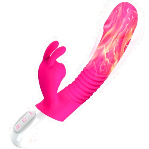 PUSEAYZ New Adult Tool for Women Today Silent Silicone Rabbit Ears Pleasure Toy Set Games for Men and Women Machine Realistic Handheld Gifts for Her