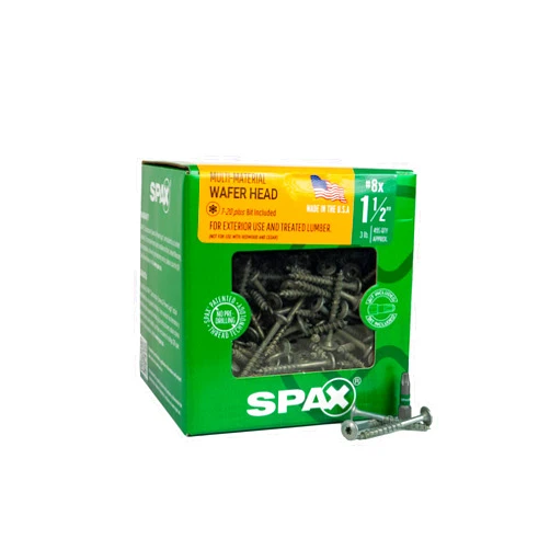 SPAX #8 x 1-1/2
