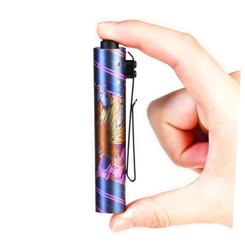 ACEBEAM Rider RX 700 High Lumens EDC AA Flashlight Rechargeable, Pocket LED Flashlight with Clip, Super Bright Mini Flash Light, 519A-V1 LED 90+ High CRI Small Flashlight for Camping, Emergency, Home