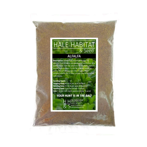 Hale Habitat & Seed Alfalfa Food Plot Seed, 5 lbs, Perennial