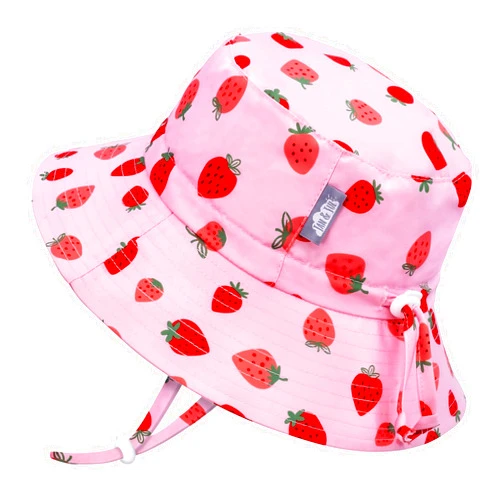 JAN & JUL Girls' Adjustable Water Resistant Bucket Sun-hat 50+ UPF