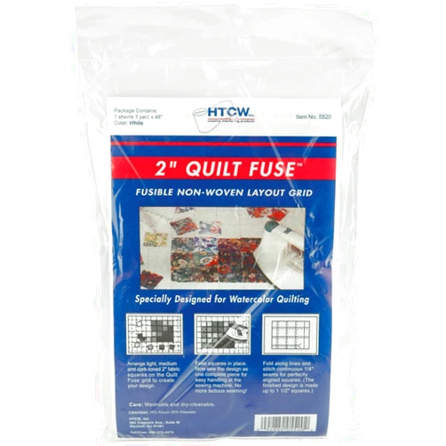HTC Quilt Fuse Fusible Nonwoven Layout Grid