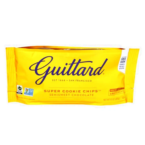 GUITTARD Super Cookie Chocolate Chip Chunks, 10 OZ