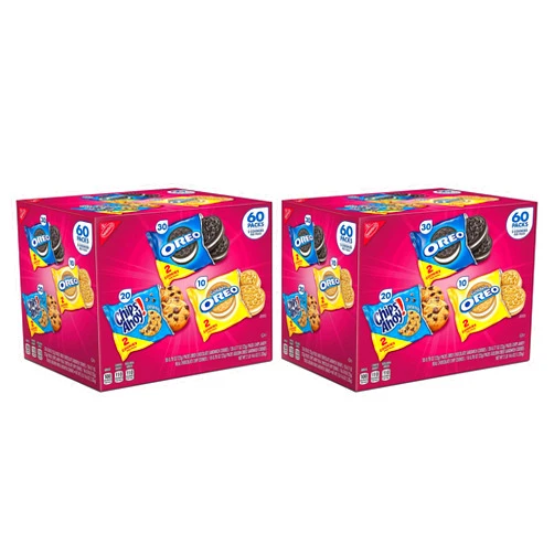 Product of Nabisco Cookie Variety Pack (60 pk.) - [Bulk Savings] Pack of 2