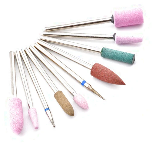 ZEJIANG Ceramic Nail Drill Bits Electric Manicure Head Replacement Device for Manicure Pedicure Polishing Mill Cutter Nail Files11