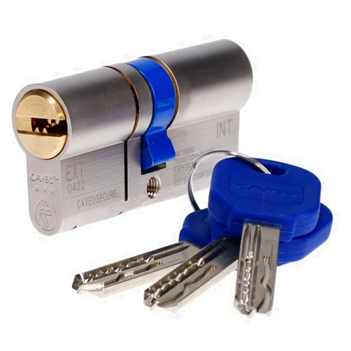 Caveo TS007 3* Double Euro Dimple Cylinder 40-45