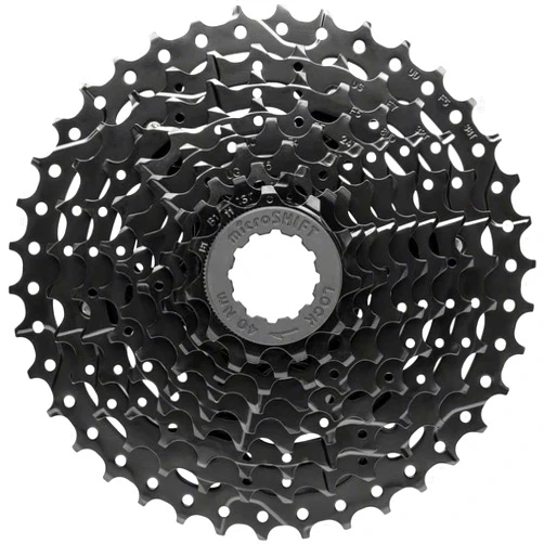 microSHIFT | Advent Cassette | 9 Speed | 11-38t | Black | ED Coated