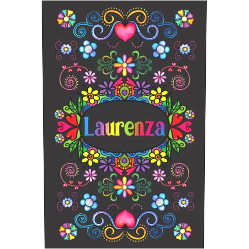 Willa Costell REGALO PERSONALIZZATO PER LAURENZA: Bellissimo Diario Foderato Per Nome Di Laurenza (Italian Edition)