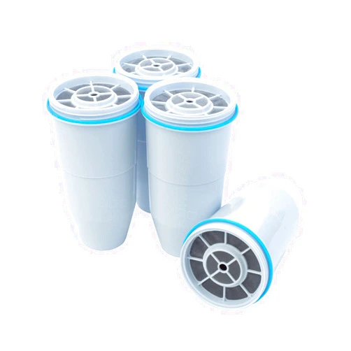 ZeroWater 4-Pack Replacement Filter Cartridges ZR-004, 4 Count (Pack of 1), Basic pack