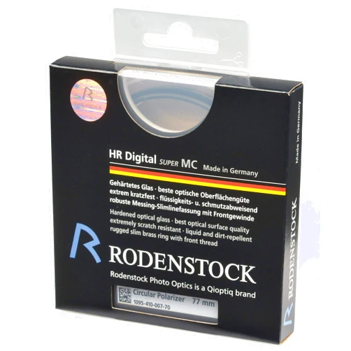 Rodenstock Filter, Gray-Black (HR Digital 95mm Polarizing)