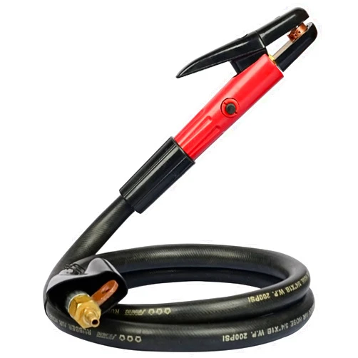 MELTSTAR K5 Carbon Arc Air Gouging Torch - Heavy Duty 1250A with 7' Cable and 360-Degree Rotating Red Handle for Maximum Efficiency in Gouging and Cutting, Ideal for Welding and Metalworking